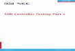 SDN Controller Testing: Part 1 SDN Controller...3 Table of Contents Introduction 4 Testing SDN..... 5 4 Introduction The cost, complexity, and manageability of network infrastructure