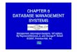 CHAPTER 6 DATABASE MANAGEMENT SYSTEMS - deden08m.files.wordpress… · deden08m.com 17. deden08m.com 18. 19 DATABASE STRUCTURES •Database structures are ways of organizing data