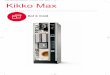 Kikko Max - Evoca GroupEspresso version To reach operating temperature 51.71 Wh For each hour of stand-by 100 Wh Instant version To reach operating temperature 174.1 Wh For each hour