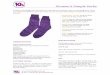 Women's Simple Socks - Knitting Loomsknittingboard.com/.../free_patterns/Womens_Simple_Socks.pdf · 2017-08-18 · A classic sock design that will teach you the basics of creating