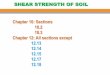 SHEAR STRENGTH OF SOIL - TOPICS Introduction Components of Shear Strength of Soils Normal and Shear