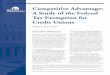 Competitive Advantage: A Study of the Federal Tax ... · Competitive Advantage: A Study of the Federal Tax Exemption for Credit Unions by John A. Tatom, ... the direct and indirect