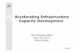 Accelerating Infrastructure Capacity DevelopmentExample 1: Northern Corridor Uganda Kenya Rwanda Burundi Kampala Nairobi Tanzania [3] Project for Formulation of Comprehensive Development