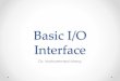 Basic I/O Interface - Alexandria Universityeng.staff.alexu.edu.eg/.../EE345_Microprocessor_Design_and_Interfacing/... · o Register DX as a 16-bit I/O address (variable addressing)