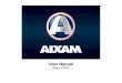 User Manual - Aixam · This manual was written by AIXAM-MEGA If and is an integral part of the vehicle. It must be stored in the vehicle and be available at all times for all users