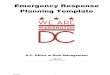 Emergency Response Planning Template - ormEmergency Response Planning Template D.C. Office of Risk Management Jed Ross Chief Risk Officer . ... FIRE SAFETY AND EVACUATION PLAN CHECK