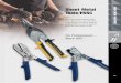 Sheet Metal Tools/HAC217 Sheet Metal Tools/HAC Kleins line of sheet metal and HAC tools make it easy to work with sheet metal, ductwork and tubing. These ob-matched tools are proven