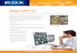 SignalPro - EDXedx.com/wp-content/uploads/2014/07/brochure_signalpro.pdf · plus advanced network design capabilities, EDX SignalPro is the software of choice for planning, deploying