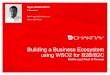 Building a Business Ecosystem using WSO2 for B2B/B2C · 2020-03-11 · SOA: Identificar las funcionalidades de Openbravo (SOAP, REST endpoints) que vamos a exponer como servicios