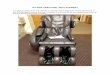 OS4000 ARM PANEL REPLACEMENT - Vitalityweb · The steps to taking off an arm panel for a massage chair is fairly easy. I would say that this is one Pof the easiest parts on the chair