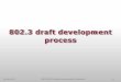 802.3 draft development process - IEEEgrouper.ieee.org/groups/802/3/ca/public/meeting_archive/... · 2017-03-07 · make sure that the latest unofficial D0.x draft reflects the current