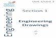 Engineering Drawings...Section Drawings show a product as if it had been sliced or sectioned so you can view the interior. (sometimes they are called cross-sections.)The position of