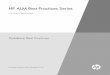 HP ALM Database Best Practices Guide This section describes database issues in ALM and SQL Server databases