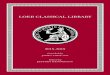 LOEB CLASSICAL LIBRARY - Harvard University Press...Apuleius is best known for his picaresque novel Metamorphoses or The Golden Ass (LCL 44, 453), he also wrote and declaimed on a