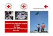 «Disaster risk reduction projects in Haïti» Red Cross · (technical assessment, action plan, training, appropriate materials) Household:-Implementation of Family Emergency Plan