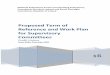 Proposed Term of Reference and Work Plan for Supervisory ... · National Supervisory Forum incorporating Supervisory . Committees Northern Ireland and Board Oversight Committees Republic