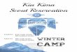 December 27-30, 2018 - KIA KIMA SCOUT …...essential for any life situation. Scouts in the badge will have an opportunity to learn the art of effective communication. Personal Management