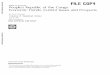World Bank Document · FILE COPY Report No. 2213-COB People's Republic of the Congo