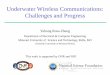 Underwater Wireless Communications: Challenges and Progressweb.mst.edu/~zhengyr/2011MIMO_Acomm.pdf · Underwater Wireless Communications: Challenges and Progress Yahong Rosa Zheng