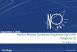 November 2, 2016 Model Based Systems Engineering with No Magic, Inc. Model Based Systems Engineering with MagicGrid November 2, 2016