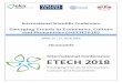 Emerging Trends in Economics, Culture and Humanities … conference Programme... · 2018-06-06 · emerging trends in business administration, marketing and entrepreneurship ... in