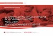 Community investment & engagement ... - Coca-Cola HBC AG · f As the global sustainability leader in the beverage industry, Coca-Cola HBC has a responsibility and a commitment towards