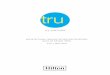 ARCHITECTURAL FINISH & FIXTURE SPECIFICATIONS BASIS OF ... · May 2018 Tru by Hilton Page 2 of 5 Index by Item Type Architectural Finish & Fixture Index Project Name: Tru by Hilton