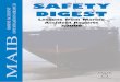 SAFETY ccident nvestigation branch DIGEST · MAIB Safety Digest 3/2008 7 Introduction Tragically, in this edition of the Safety Digest, many of the incidents have ended with one or