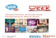 hatterbooks Activity Pack Shakespeare Week 2016...Page 2 of 20 Shakespeare Week 14 – 20 March 2016 About this pack Organised by the Shakespeare Birthplace Trust, Shakespeare Week