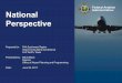 Federal Aviation National Perspective National Perspective Federal Aviation. Administration. Prepared