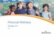 Personal Wellness - New Brunswick · Summative Assessment Summative evaluation is used to inform the overall achievement for a reporting period for a course of study. Rubrics are
