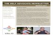 THE SELF ADVOCATE NEWSLETTER - VALiD...Volume 5 Issue 1 MARCH 2017 THE SELF ADVOCATE NEWSLETTER In This Issue Northern Network For many years Luke Nelson, with enthusiasm, dedication