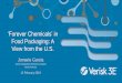 ‘Forever Chemicals’ in · 2020-02-11 · Ban on food packaging to which PFAS chemicals have been intentionally added in any amount. Food packaging is defined by the act as “a