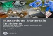 Hazardous Materials Incidents · 3 identifies hazards by the severity of the hazard in three principal categories (health, flammability, and instability). Health Risks Posed by Hazardous