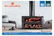 2018 RANGE & ACCESSORIES BROCHURE… · holiday house or man cave, the Warmbrite 140LE is an affordable, radiant wood fire. The radiant ... Expansive glass panels on three sides encase