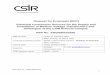 Request for Proposals (RFP) Electrical Contractors ... 3363-09-03-2020 .pdfthe quality of life of South Africans. The CSIR’s main site is in Pretoria while it is represented in other