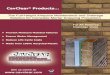 cavclear brochure - CMICavClear@ Projects.. CavClear@ In Action FOREMAN'S CavCIear@ Products Ensure Water Management Prevent Mortar Bridging. Mortar bridges obstruct a continuous moisture