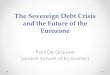 The Sovereign Debt Crisis and the Future of the Eurozone 2015 (1).pdf · The Sovereign Debt Crisis and the Future of the Eurozone Paul De Grauwe London School of Economics . Outline
