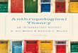 Anthropological Theory - Rowman & Littlefield · 2016-03-14 · anthropological theory, neither choice is ideal. We created this volume to provide an accessible means of introducing