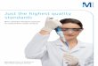 Just the highest quality standards - Water & Wastes Digest · Just the highest quality standards New certified standard solutions for photometric water analysis EMD Millipore Corp
