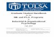 Graduate Student Handbook - University of Tulsabulletin.utulsa.edu/mime/media/18/1689/2017+I-O+Handbook.pdf · Graduate Student Handbook . for the . MA and Ph.D. Programs . in . Industrial