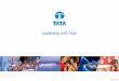 Tata Sons - Internal · 2020-03-07 · Tata AIA Life Insurance. Tata Sky. Tata AIG General Insurance. Indian Hotels. Infiniti Retail. Tata AutoComp Systems. Trent. Tata SIA Airlines