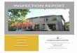 INSPECTION REPORT - Carson Dunlop · 2019-08-30 · read the Standards of Practice so that you clearly understand what things are included in the home inspection and report. The report