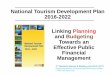 National Tourism Development Plan 2016-2022 Linking ... · Linking Planning and Budgeting Towards an Effective Public Financial Management National Tourism Development Plan 2016-2022