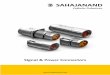 Signal & Power Connectors · SAHAJANAND Impex Pvt. Ltd. is an ISO 9001-2008 company founded in the year 1985 at Mumbai. The company has its head office at Mumbai and manufacturing