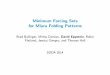 Minimum Forcing Sets for Miura Folding Patternseppstein/pubs/BalDamEpp-SODA-15-slides.pdf · 2016-08-05 · Minimum Forcing Sets for Miura Folding Patterns Brad Ballinger, Mirela