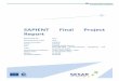 SAPIENT Final Project Report...SAPIENT FINAL PROJECT REPORT 2 Authoring & Approval Authors of the document Name/Beneficiary Position/Title Date D. Finocchi/TAS-I Project Member 27/09/2017