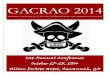 GACRAO 2014 2014 Program.pdfreckon that jus sayin arrr at the end o [ every utterance will fill yer sails Zn float yer ship, reckon again, landlubber. Itll ju get ye tossed ooerboard