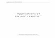Applications of PSCAD / EMTDC - INDIELECdescargas.indielec.com/web/Application_Guide_2008.pdf · 2012-11-23 · Applications of PSCAD/EMTDC Applications of PSCAD/EMTDC 1 Chapter 1: