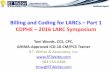 Billing and Coding for LARCs – Part 1 CDPHE – 2016 LARC ... · document this review and agreement for credit. ... Patient has a past medical history positive for HPV. Patient
